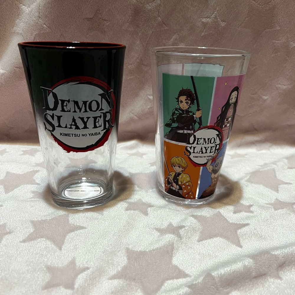 Demon Slayer pint glasses